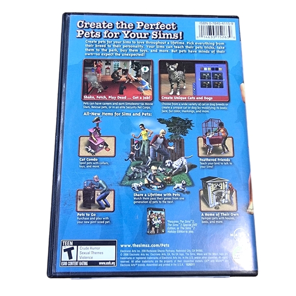 The Sims 2 Pets PC Game Expansion Pack 2006 - Picture 2 of 3